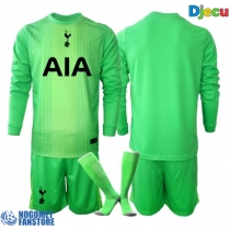 Tottenham Hotspur Golmanski Domaci Dres za djecu 2025-26 Dugi Rukav (+ Kratke hlače)